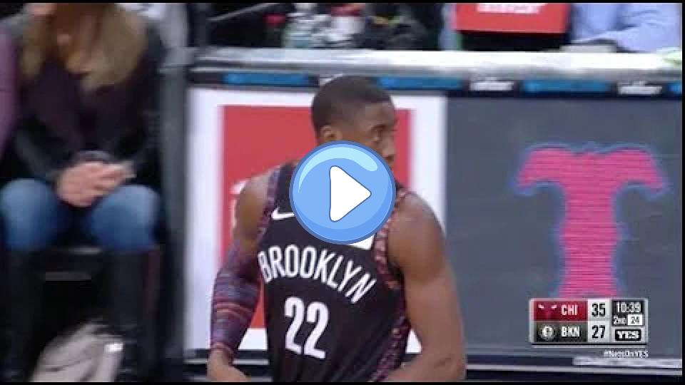 Video thumb: Caris LeVert Receives Standing Ovation at Barclays Center in First Game Back After Foot Surgery