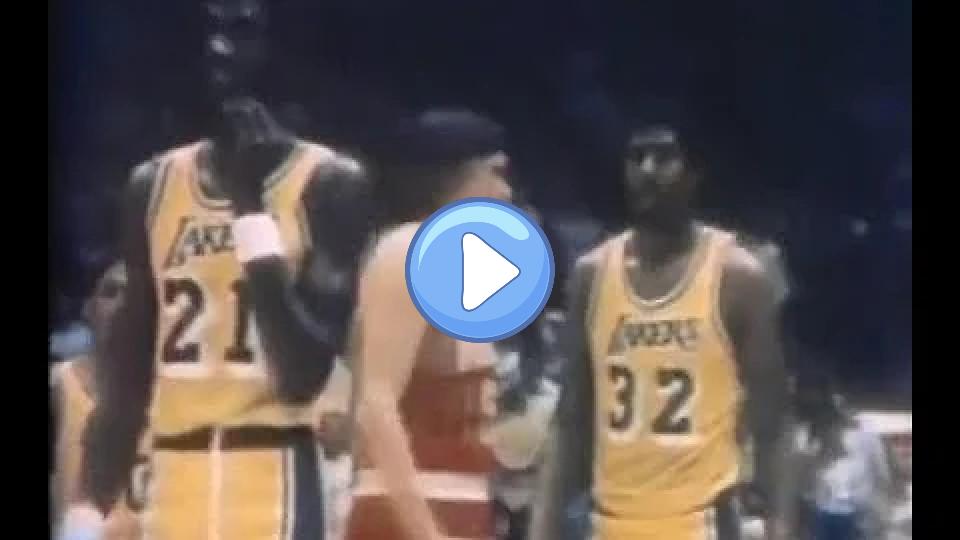 Video thumb: Magic Johnson's Airball Ends Lakers' Season (1981 Playoffs vs. Rockets)