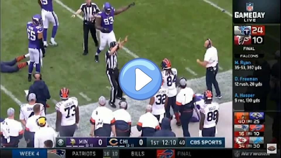 Video thumb: Mitchell Trubisky's shoulder injury