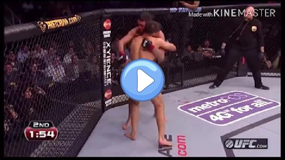 Video thumb: Nate Diaz gets TKO'd!