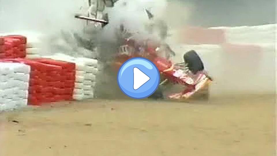 Video thumb: Jacques Villeneuve's Crash at the 1998 Belgian Grand Prix (Qualifying)