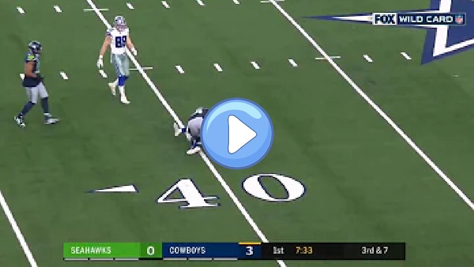 Video thumb: Allen Hurns' Gruesome Ankle Injury: Seahawks vs. Cowboys, NFL