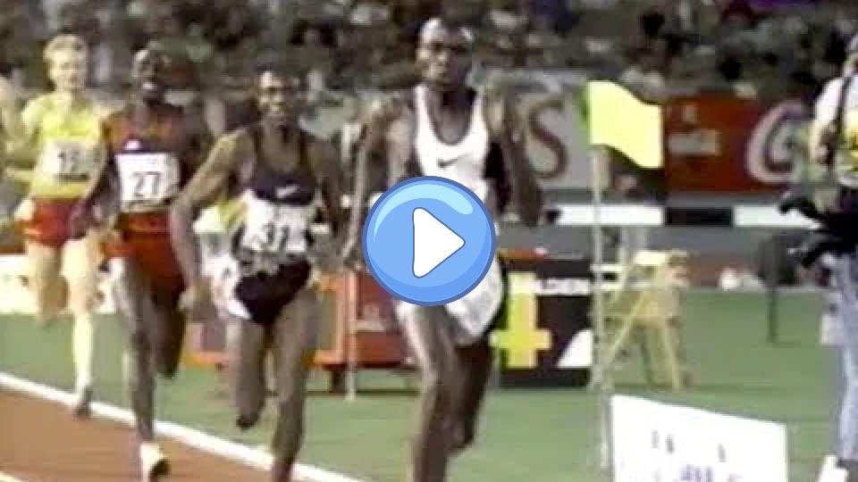 Video thumb: Wilson Kipketer - Men's 800m (World Record) - 1997 Zurich Meet