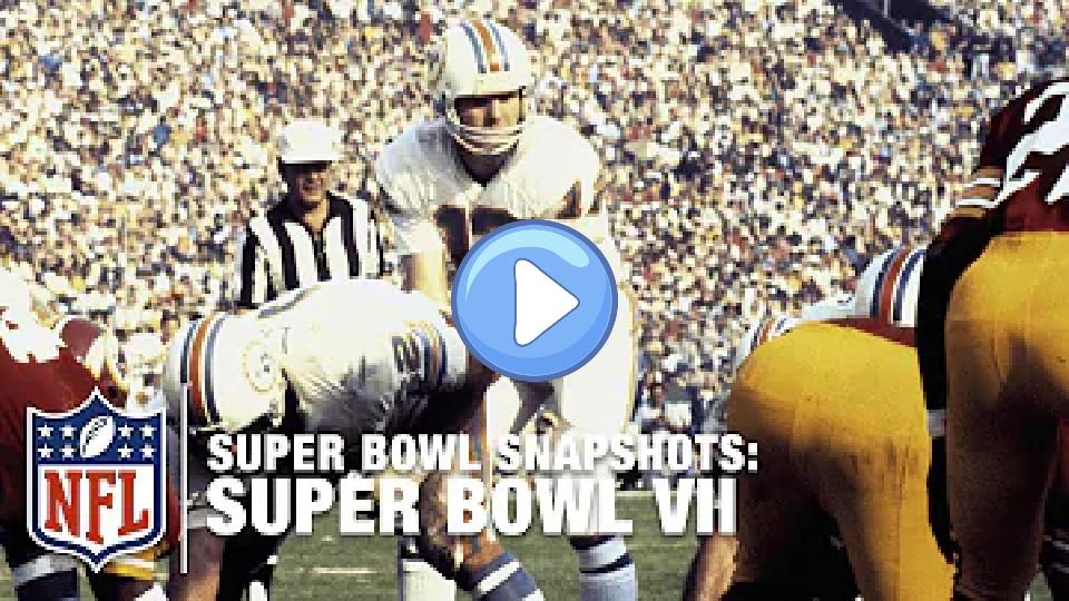 Play video: Super Bowl Snapshots: Bob Griese Recalls Super Bowl VII | NFL Video thumb: Super Bowl Snapshots: Bob Griese Recalls Super Bowl VII | NFL