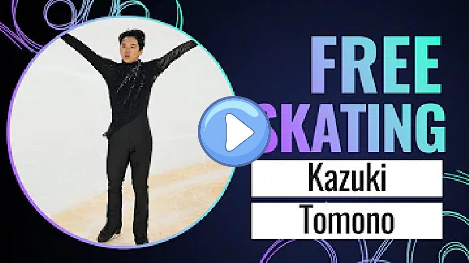 Video thumb: Kazuki TOMONO (JPN) | Men's Free Skating | Cup of China 2023 | #GPFigure