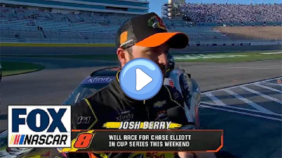 Play video: Chase Elliott will not race at Las Vegas Motor Speedway after suffering a leg injury while snowboarding. Video thumb: Chase Elliott will not race at Las Vegas Motor Speedway after suffering a leg injury while snowboarding.