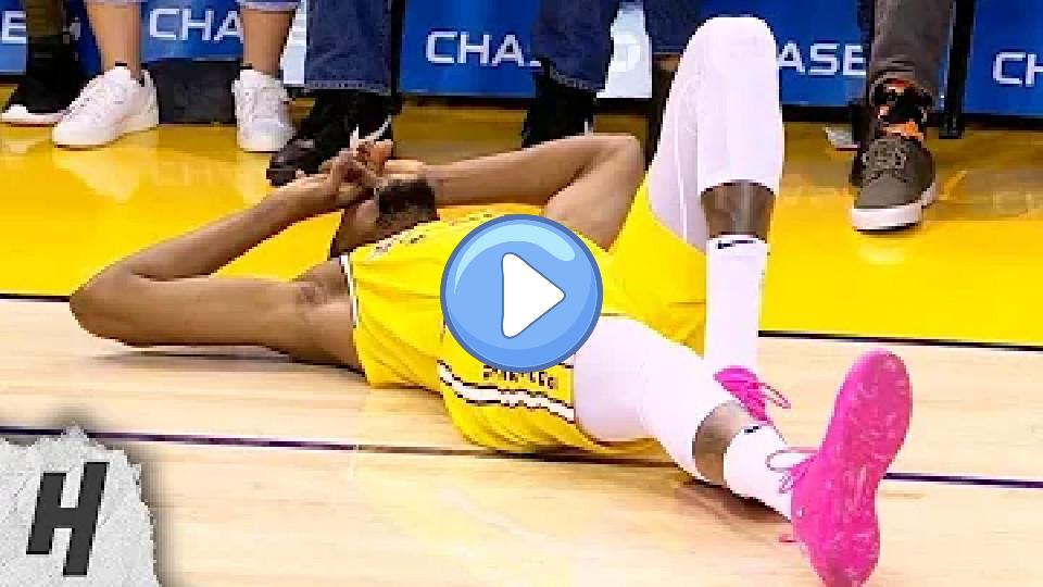 Play video: Kevin Durant Ankle Injury - Suns vs. Warriors | March 10, 2019 | 2018-19 NBA Season Video thumb: Kevin Durant Ankle Injury - Suns vs. Warriors | March 10, 2019 | 2018-19 NBA Season
