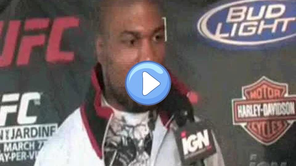 Video thumb: Rampage Jackson Quits Due to Injury