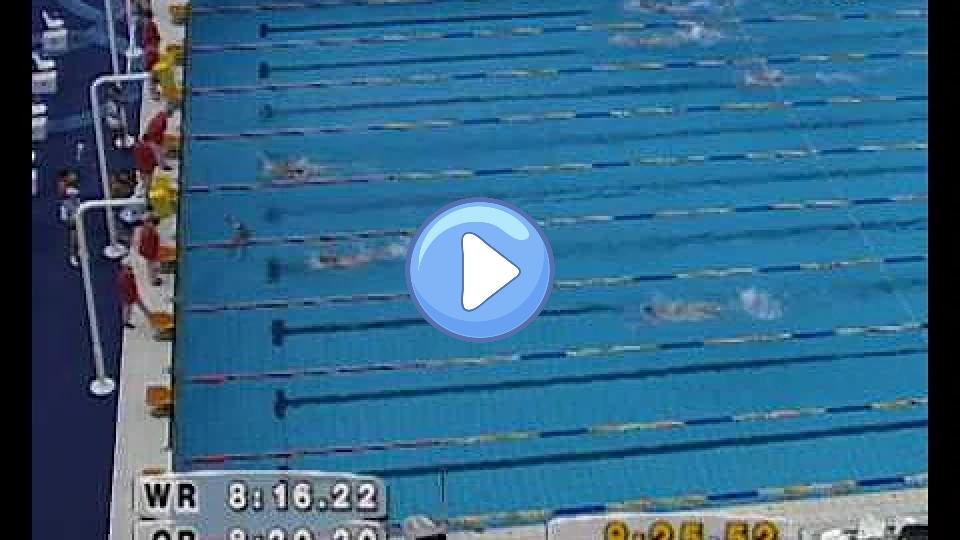 Video thumb: Janet Evans Wins Gold - Women's 800m Freestyle | Barcelona 1992 Olympics