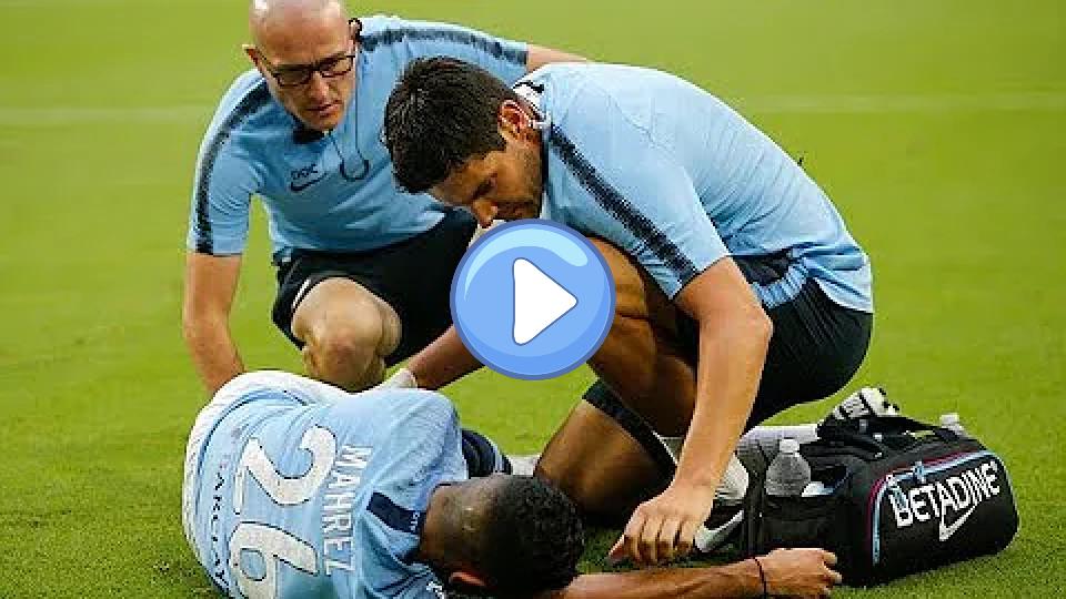 Video thumb: Man City fears Riyad Mahrez may miss the Community Shield due to an ankle injury | FOOTBALL TV