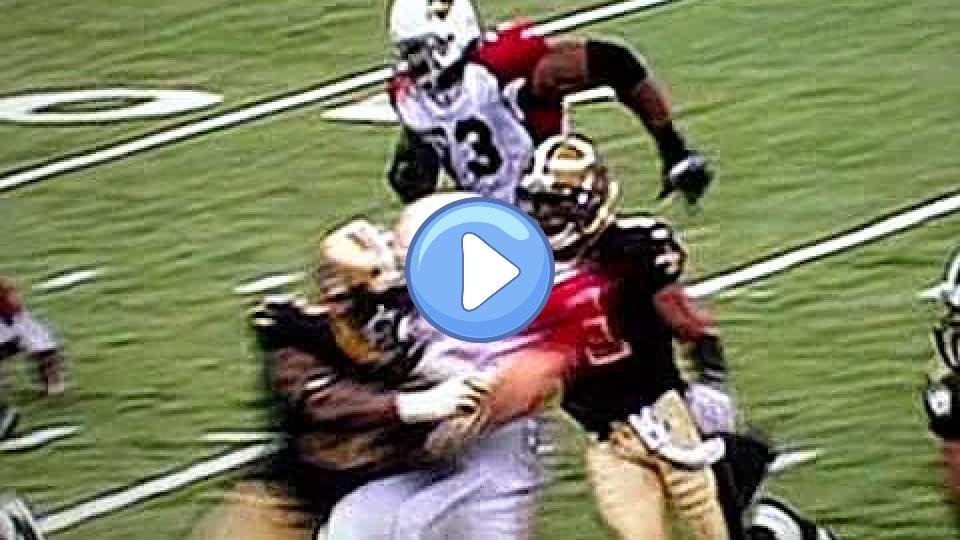 Video thumb: Kurt Warner Gets Hit Against the Saints 2010 Playoffs