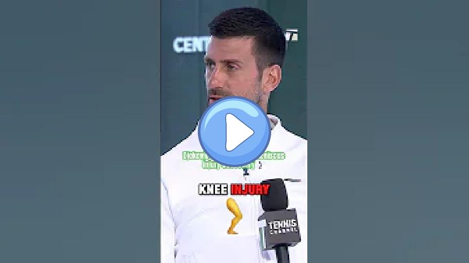 Video thumb: Djokovic discusses his injury journey 🤕 #Wimbledon #TennisPlayer