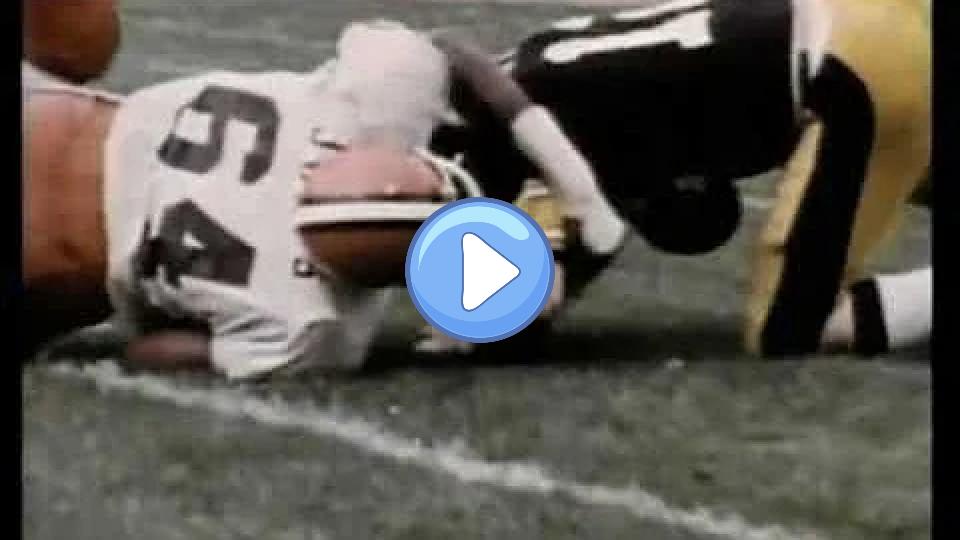 Play video: Turkey Jones' Greatest Sack Video thumb: Turkey Jones' Greatest Sack