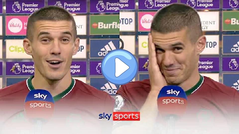 Video thumb: Conor Coady mistakenly thought he was Man of the Match! 😳😂