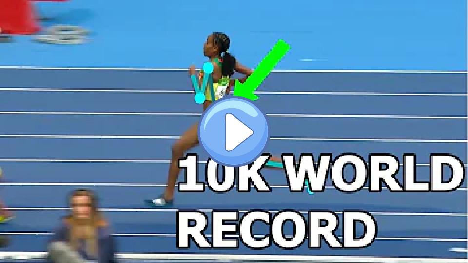 Play video: Running Analysis: The Fastest 10K Ever by Almaz Ayana! Video thumb: Running Analysis: The Fastest 10K Ever by Almaz Ayana!