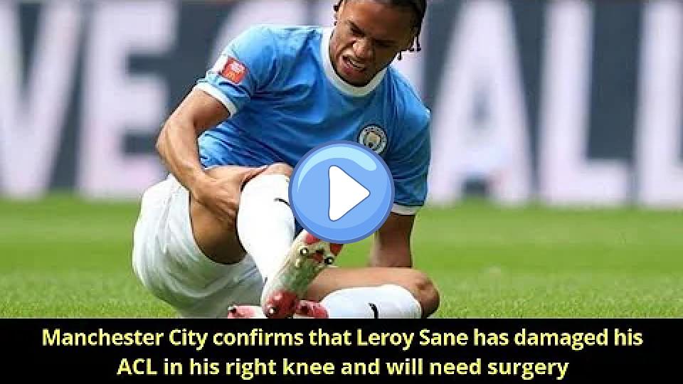 Video thumb: Leroy Sane Injury Video Latest 2019