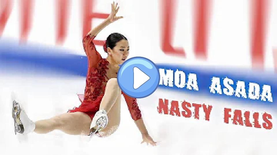 Video thumb: Mao Asada's Sad Falls Compilation | 浅田真央