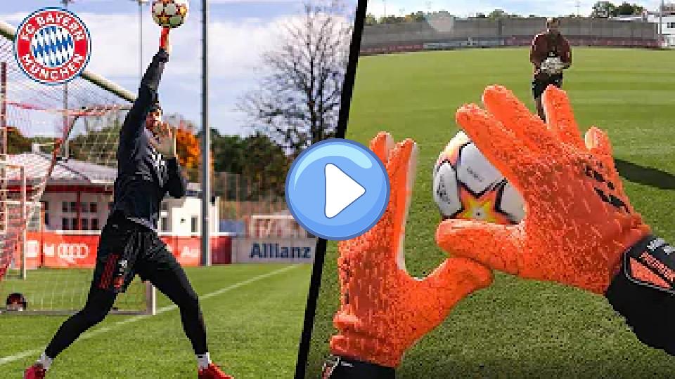 Video thumb: Training with the World's Best Goalkeeper