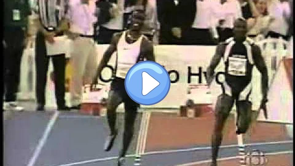 Video thumb: 1997 - Donovan Bailey vs. Michael Johnson 150m