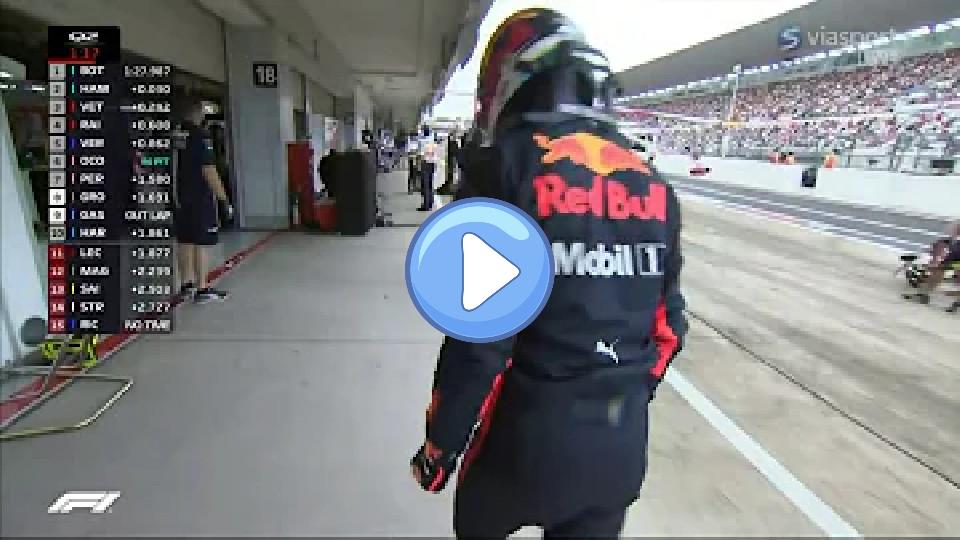 Play video: Daniel Ricciardo is very mad. Video thumb: Daniel Ricciardo is very mad.