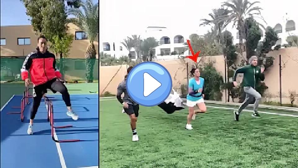 Video thumb: Don't Ignore: Ons Jabeur's Tennis Footwork Drills