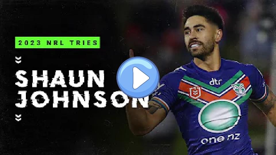 Video thumb: Shaun Johnson's 2023 Try-Scoring Season | NRL