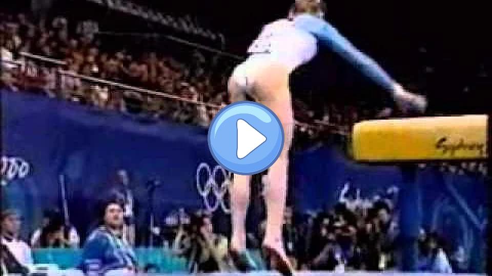 Video thumb: Elena Zamolodchikova (RUS) - 2000 Olympic Games Event Final Vault