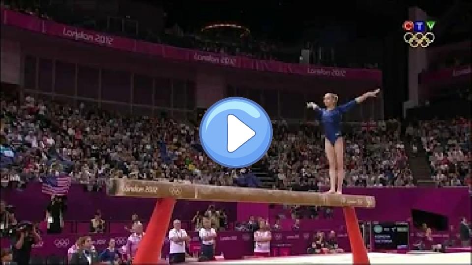 Video thumb: Viktoria Komova 2012 Olympic Beam All-Around