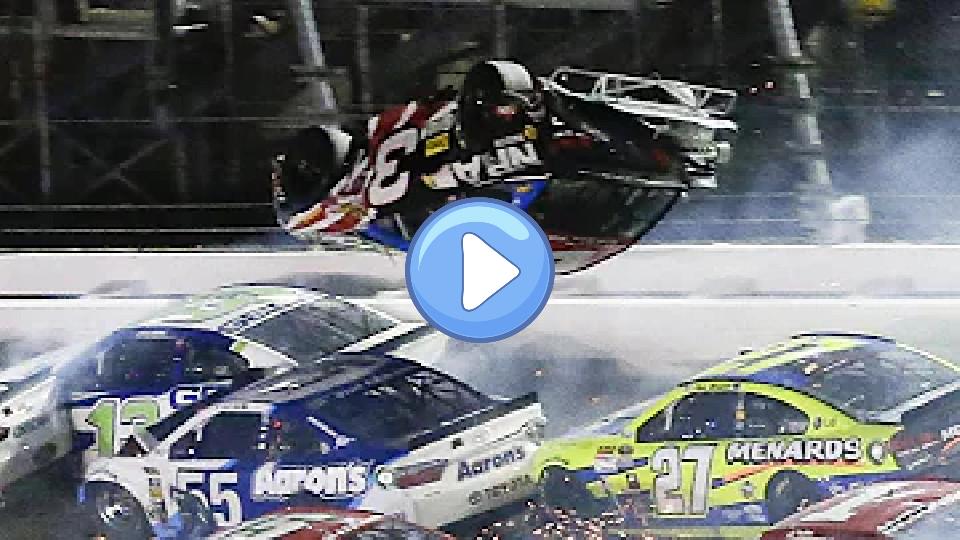 Video thumb: Several Spectators Injured During NASCAR Race at Daytona International Speedway