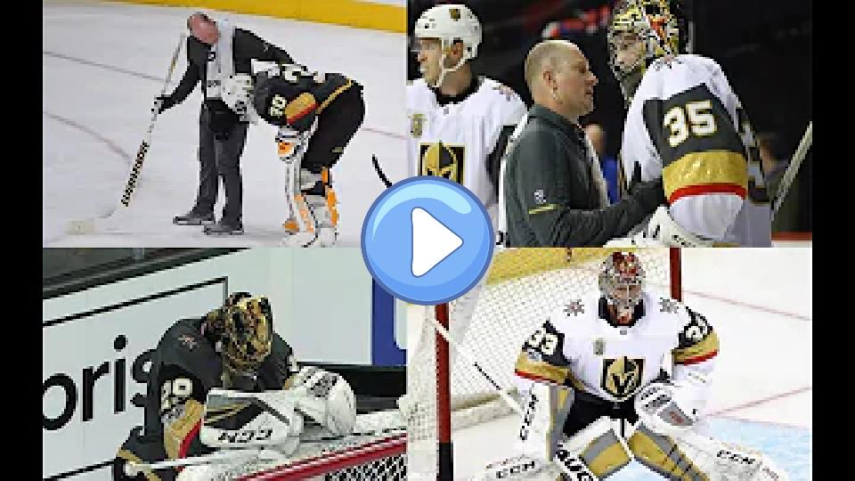 Play video: Golden Knights' Goalie Injuries Video thumb: Golden Knights' Goalie Injuries