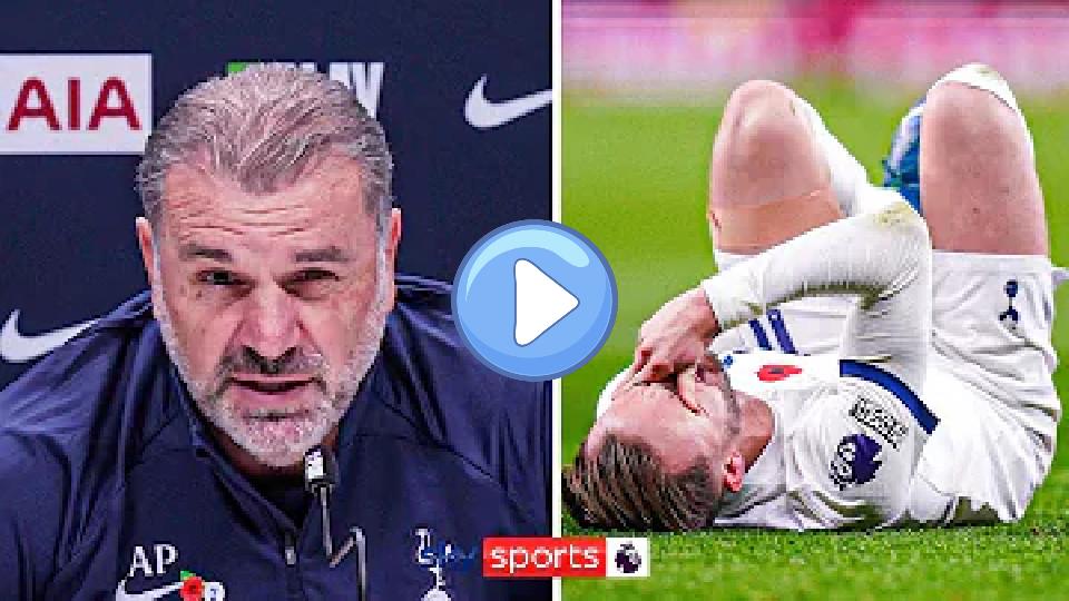 Video thumb: Maddison injury 'worse than initially thought!' 🚨😳 | Ange Postecoglou provides Tottenham squad update