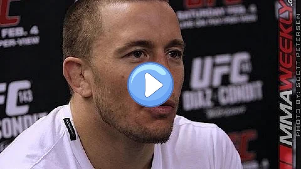 Video thumb: Georges St-Pierre Plans Fall Return from ACL Injury