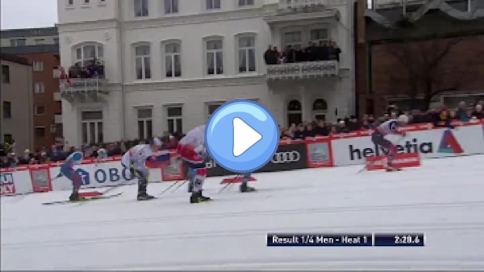 Video thumb: 2017 Drammen Classic Sprint: Northug's Crazy Finish