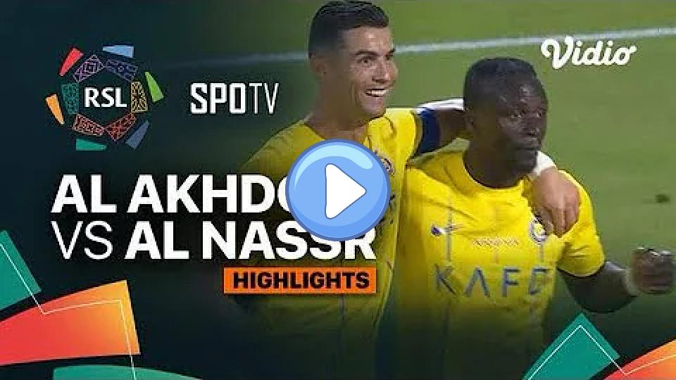 Video thumb: Al Nassr Stuns Al Akhdoud in Injury Time Thriller: Marcelo Brozovic Leads Remarkable Comeback. #CR7