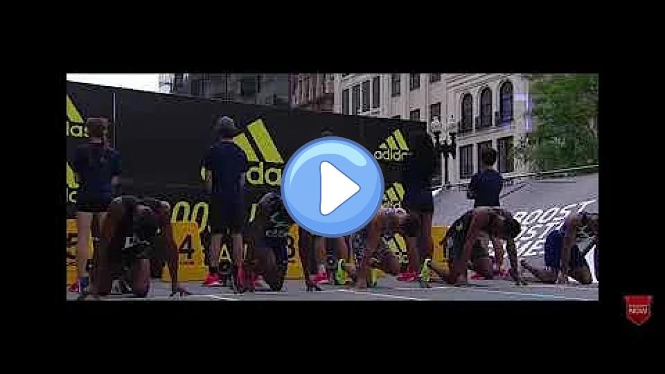 Video thumb: Van Niekerk is injured.