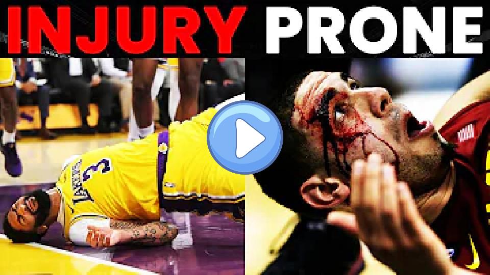 Play video: Top 10 Most Injury-Prone Players Ever in the NBA Featuring Derrick Favors, Danilo Gallinari, Jabari Parker Video thumb: Top 10 Most Injury-Prone Players Ever in the NBA Featuring Derrick Favors, Danilo Gallinari, Jabari Parker