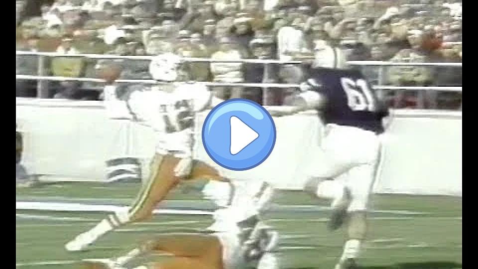 Video thumb: Jim Kelly - Miami vs. Penn State, 1979