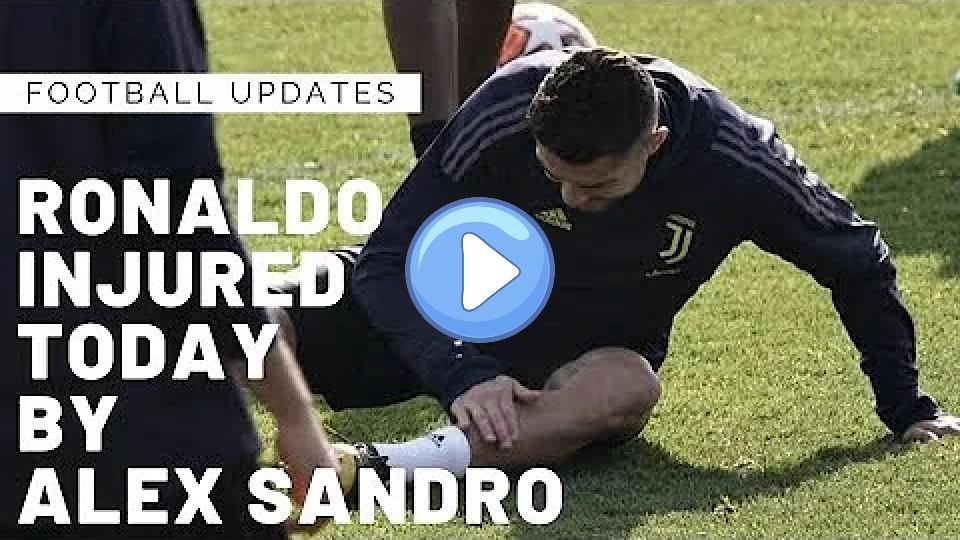 Play video: Big Update: Ronaldo Injured by Alex Sandro | Juventus Training Today Video thumb: Big Update: Ronaldo Injured by Alex Sandro | Juventus Training Today