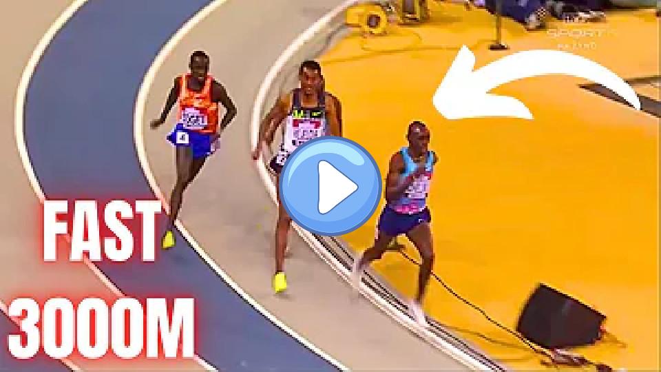 Video thumb: Yomif Kejelcha vs. Paul Chelimo: Incredible 3000m Race