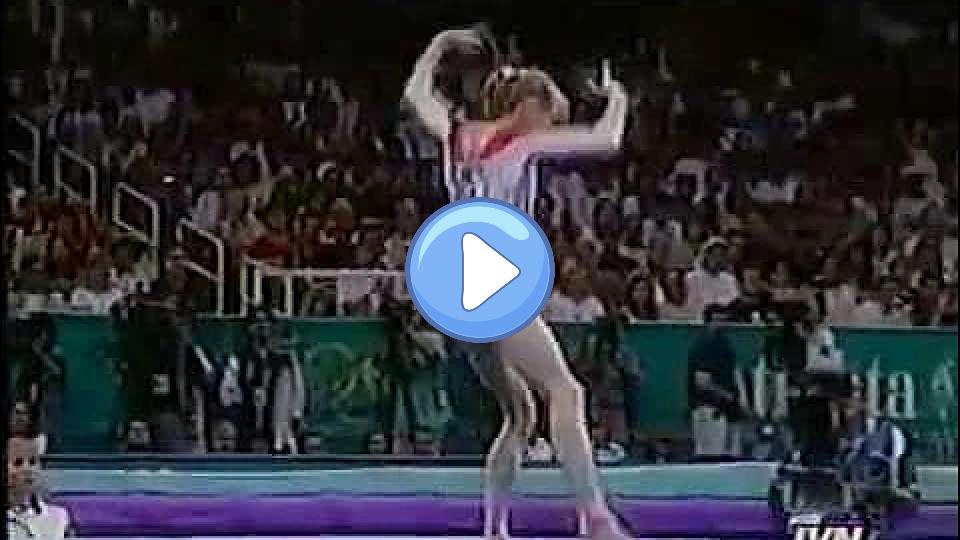 Video thumb: Simona Amânar - Floor Exercise (Atlanta 1996)
