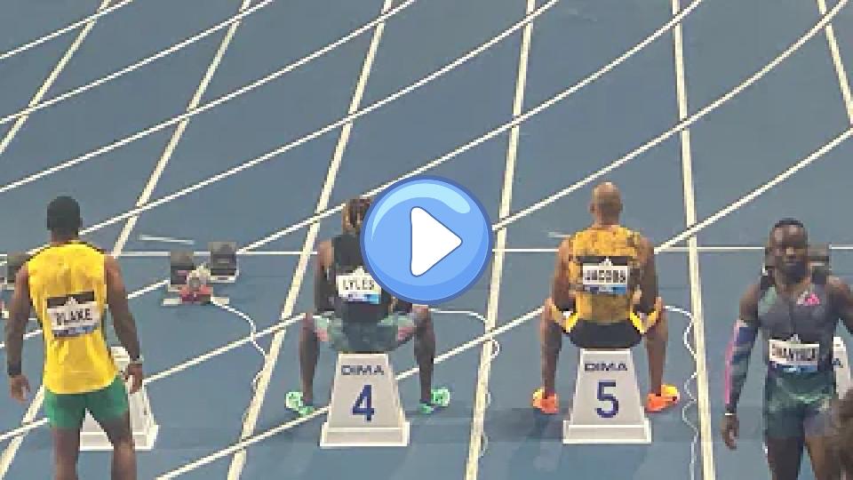 Video thumb: Noah Lyles vs Jacobs vs Yohan Blake vs Omanyala Diamond League 2023 Paris, France