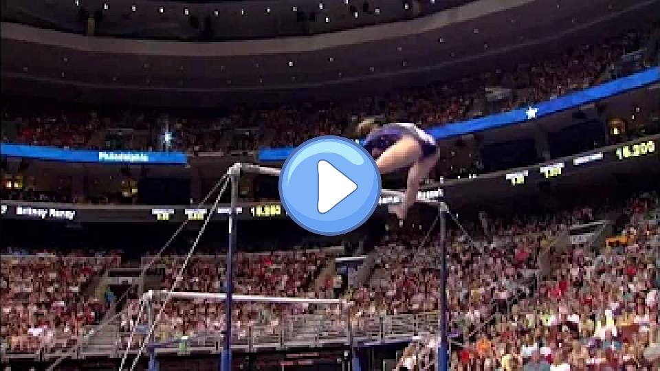 Video thumb: Jana Bieger - Uneven Bars - 2008 Olympic Trials - Day 2