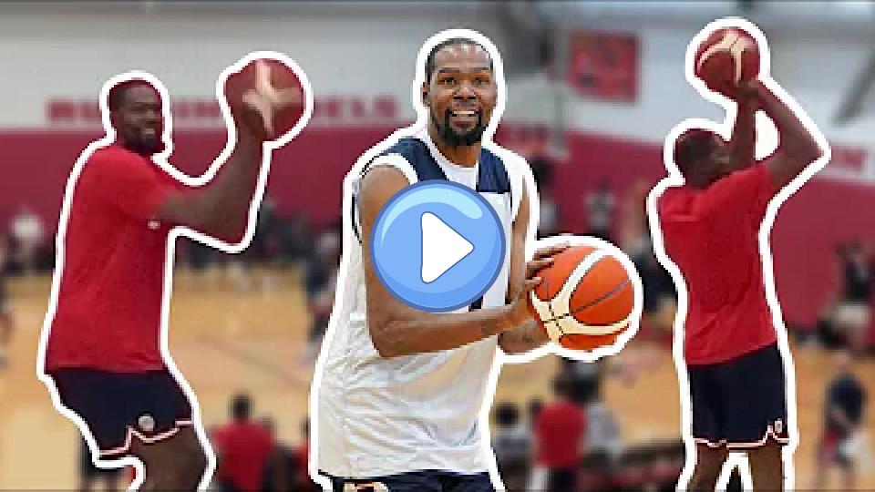 Video thumb: Kevin Durant's Complete Shooting Workout Following Team USA Practice in Las Vegas