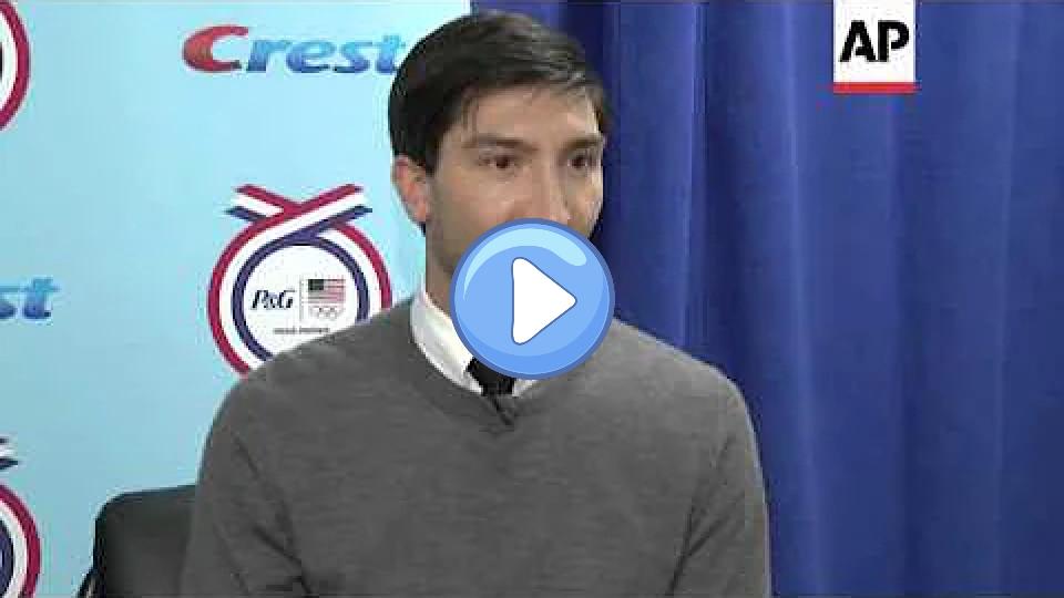 Play video: U.S. figure skater Evan Lysacek has returned to skating in time to compete in the 2014 Winter Olympics. Video thumb: U.S. figure skater Evan Lysacek has returned to skating in time to compete in the 2014 Winter Olympics.
