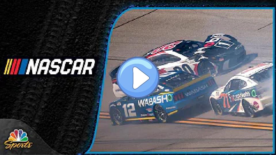 Play video: Christopher Bell crashes out as Cup Series field checks up at Talladega | Motorsports on NBC Video thumb: Christopher Bell crashes out as Cup Series field checks up at Talladega | Motorsports on NBC