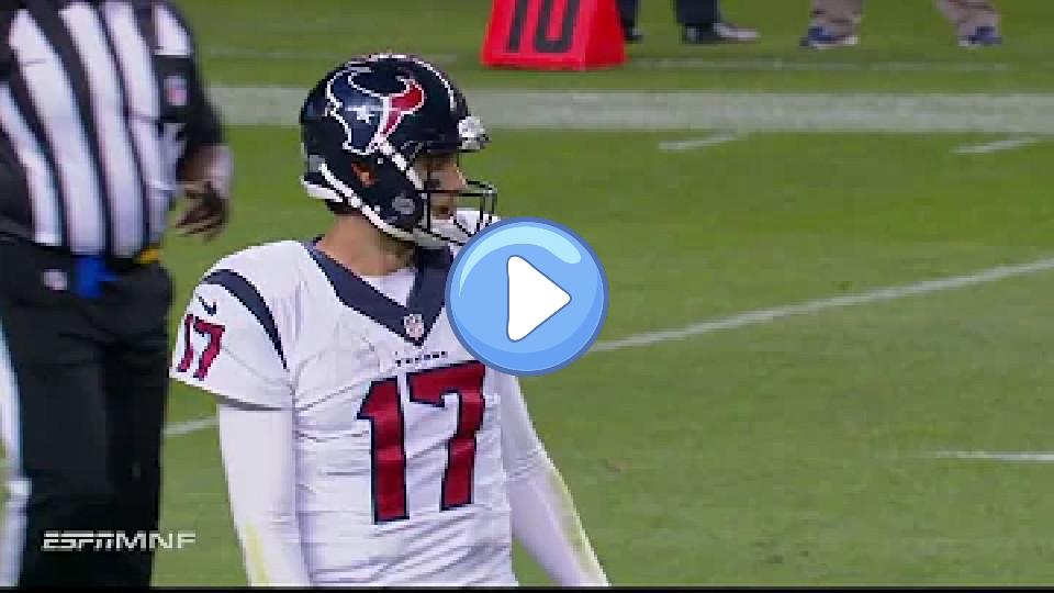 Play video: Brock Osweiler Fumbles the Ball - Broncos vs. Texans (Week 7 MNF 2016) - NFL Highlights HD Video thumb: Brock Osweiler Fumbles the Ball - Broncos vs. Texans (Week 7 MNF 2016) - NFL Highlights HD