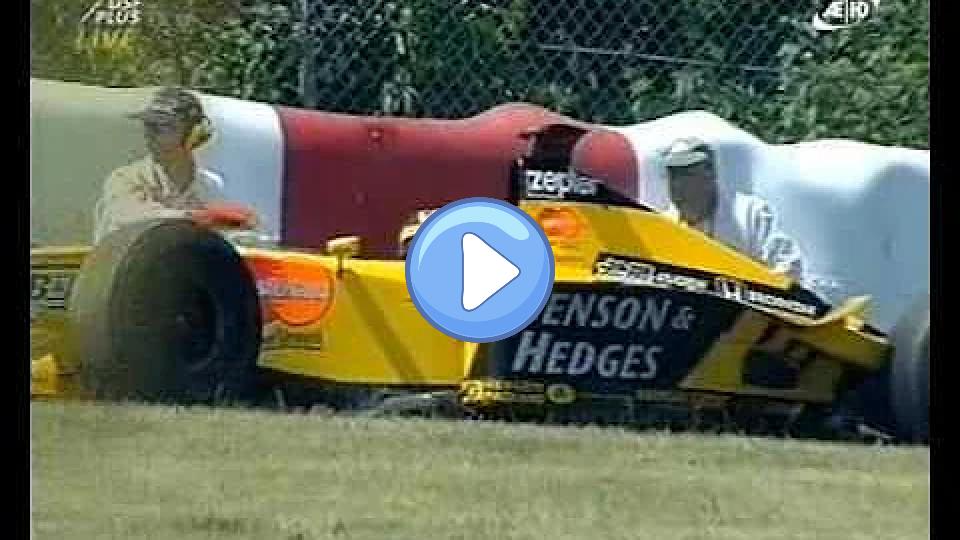 Video thumb: F1 Montreal 1999 - Heinz-Harald Frentzen Crash