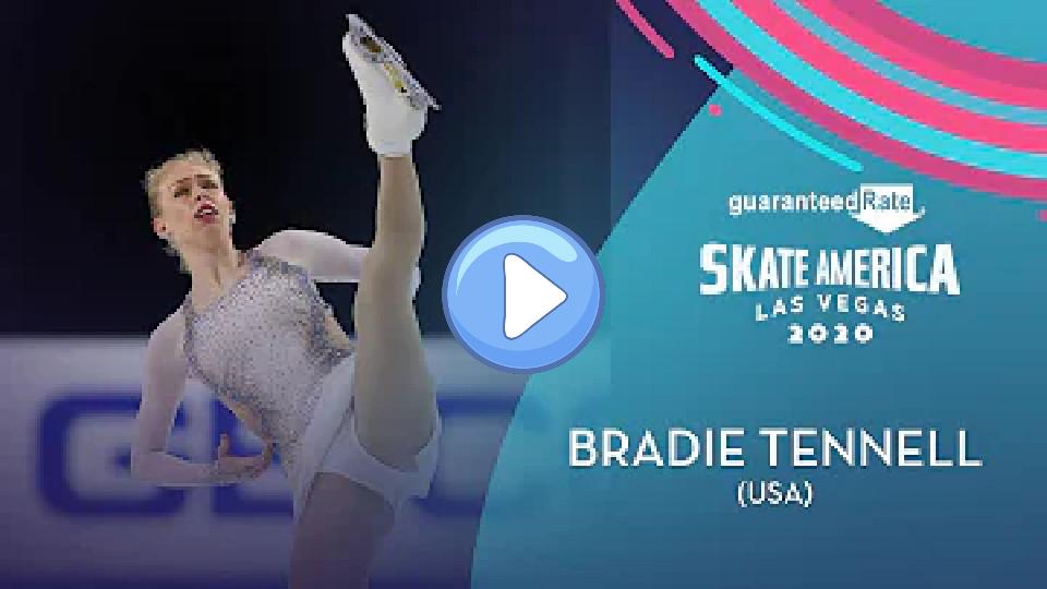 Video thumb: Bradie Tennell (USA) | Ladies Free Skating | Guaranteed Rate Skate America 2020 | #GPFigureSkating
