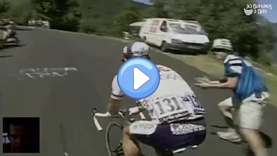 Play video: Lance Armstrong Waits for Jan Ullrich, Stage 13, 2001 Tour de France Video thumb: Lance Armstrong Waits for Jan Ullrich, Stage 13, 2001 Tour de France