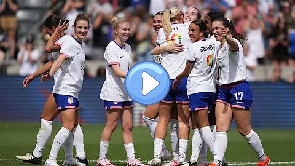 Video thumb: Tierna Davidson's first GOAL | USWNT vs. South Korea | June 1, 2024